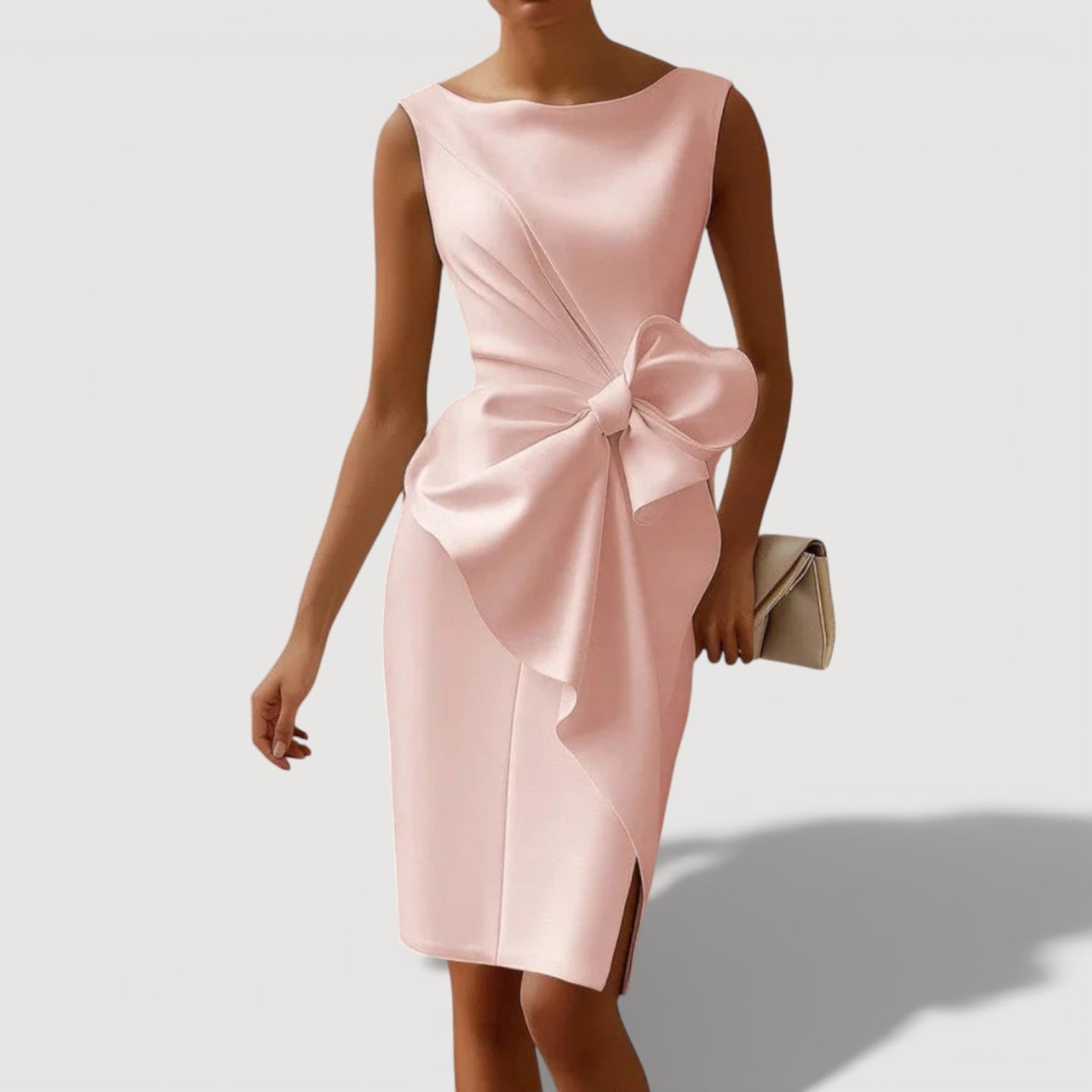QUINN | Sculpted Midi Dress