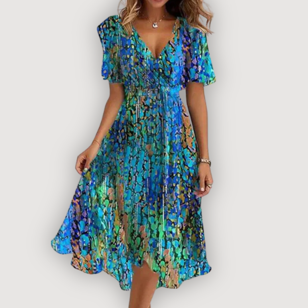 ISLA | Floral Midi Dress