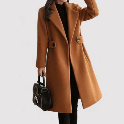 Clara | Wool Coat with Belt