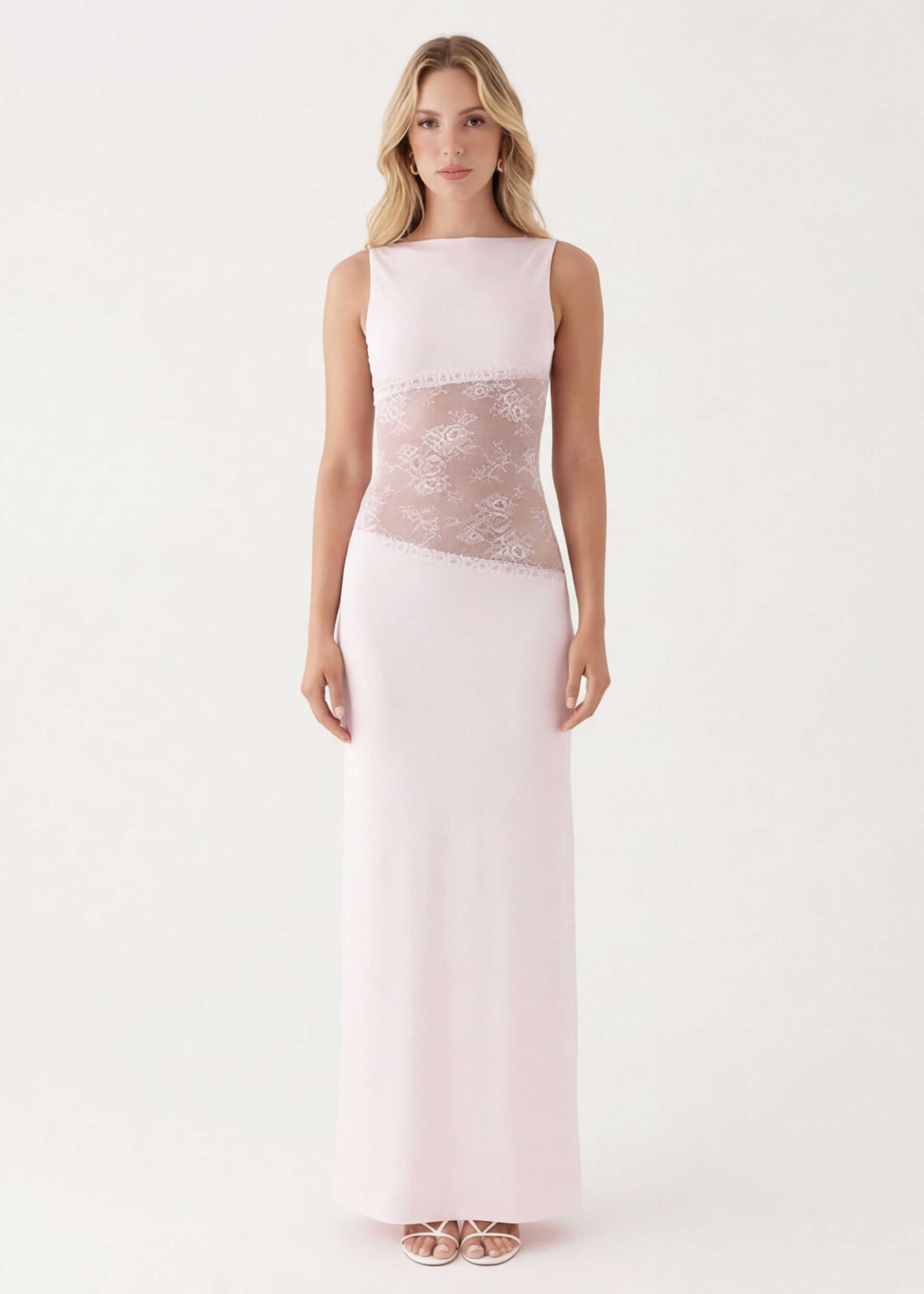 Evangeline| Veil Cut Maxi