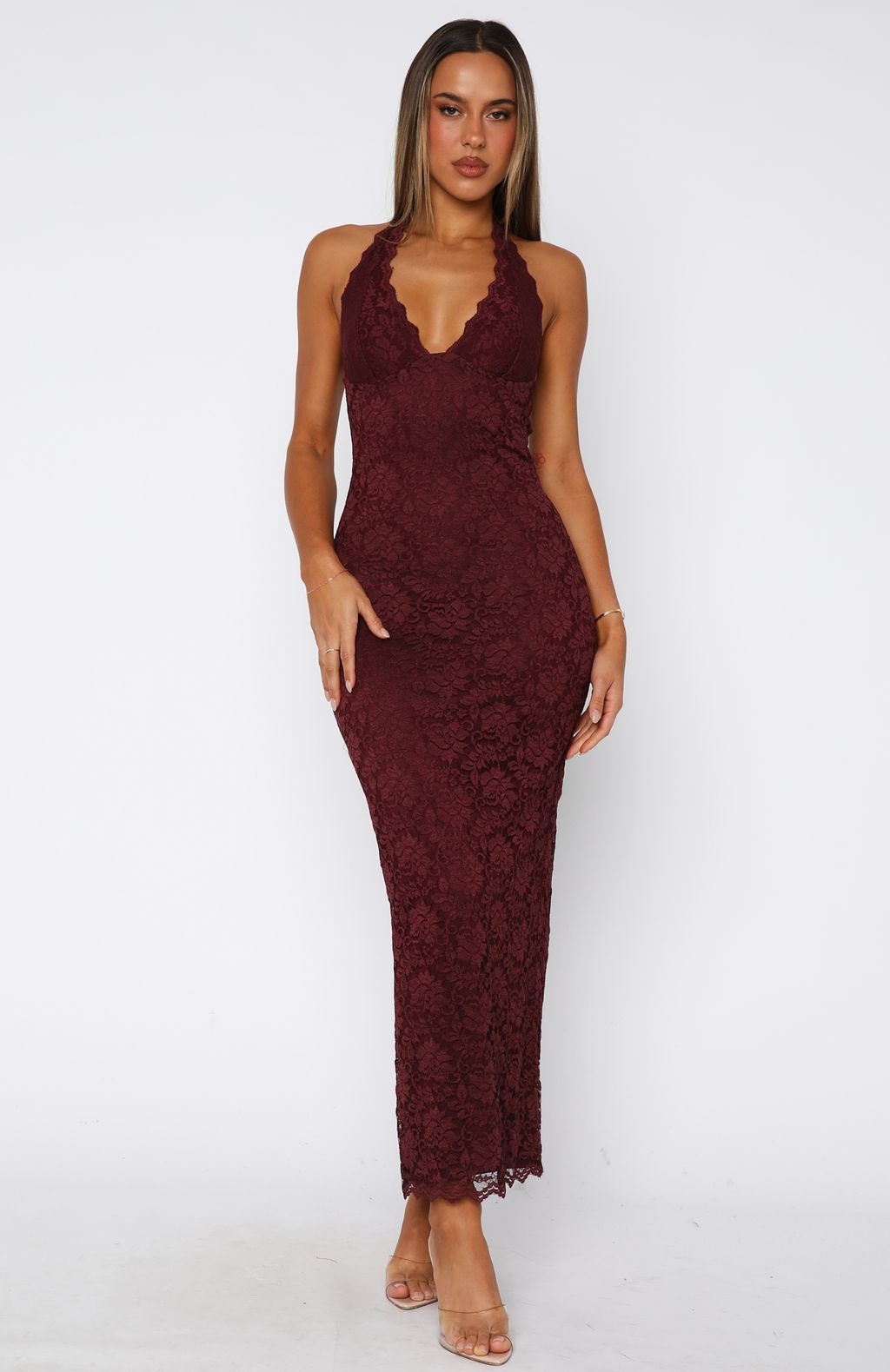 AVERY| Lace Me Maxi Dress