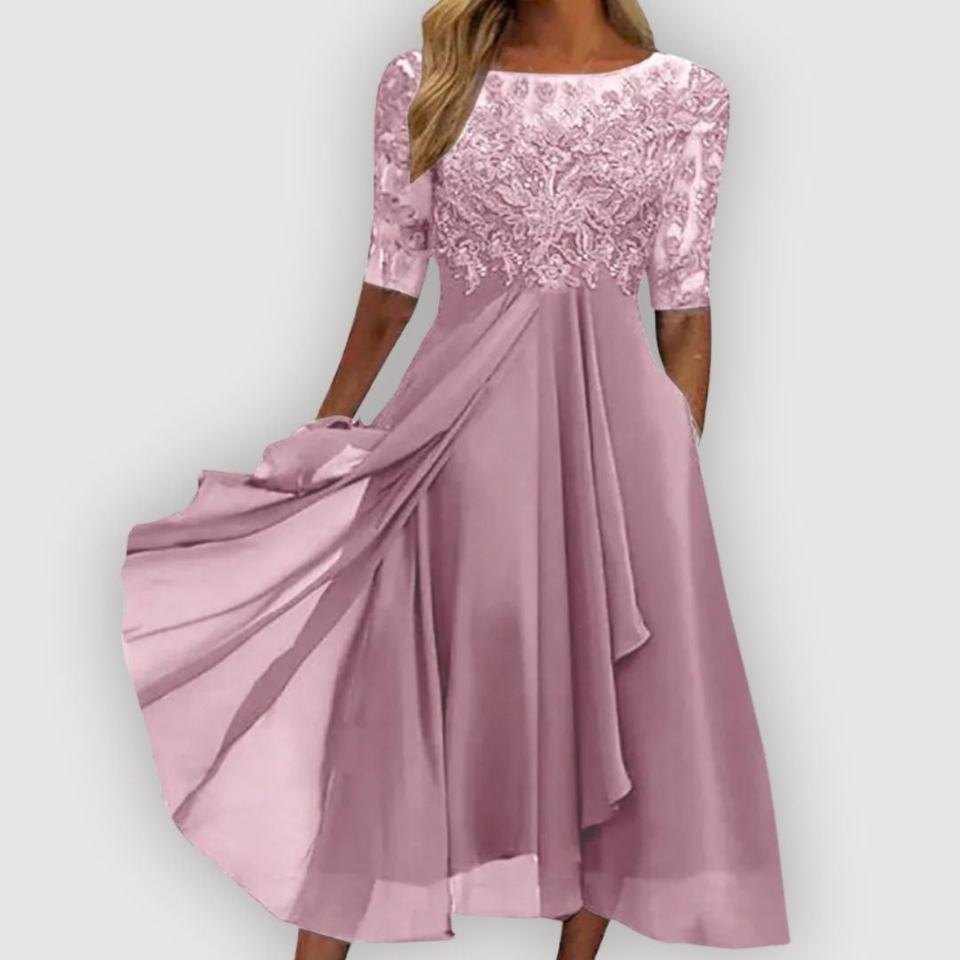 MARENNA | Elegant Midi Dress