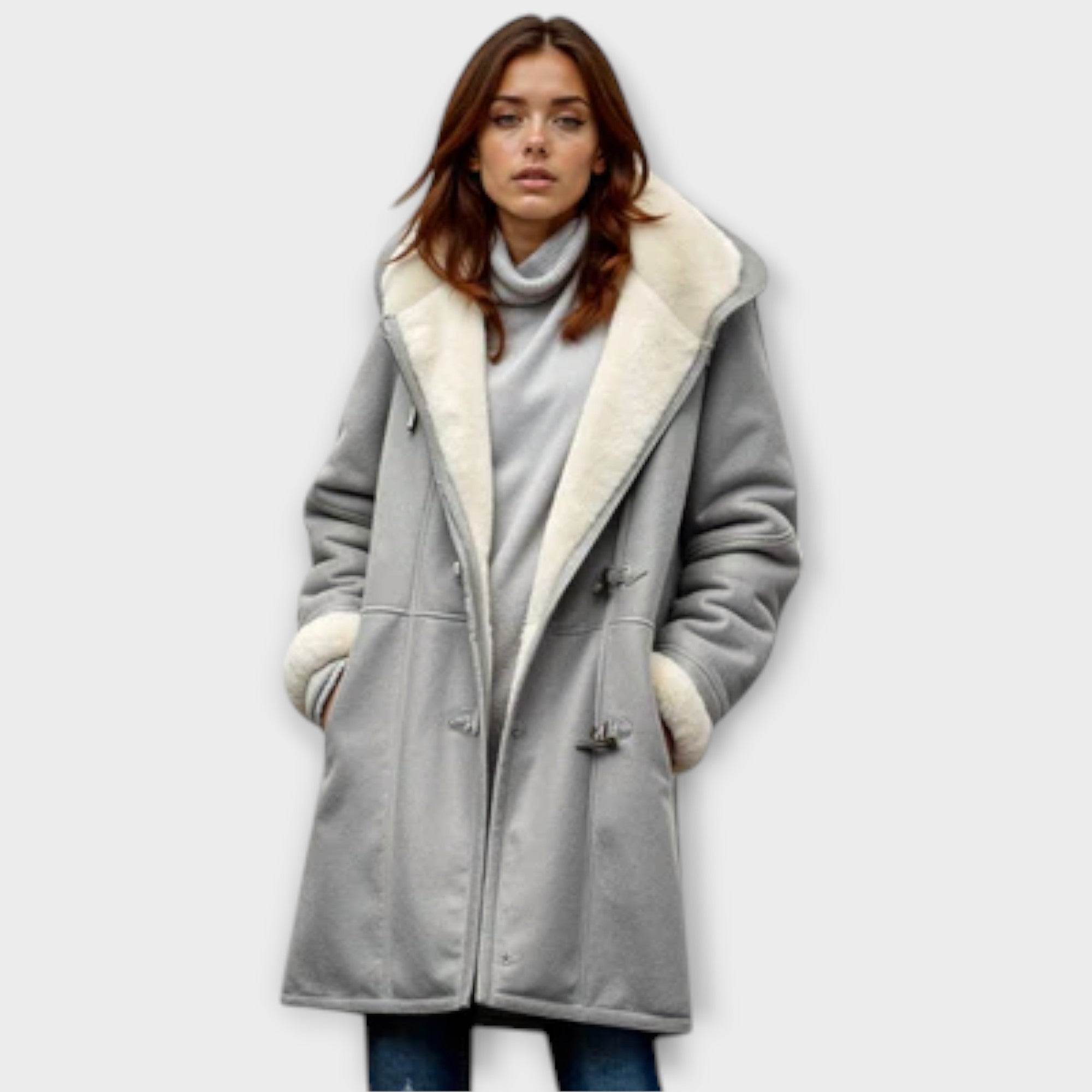 Antonia | Cosy Faux Fur-Lined Coat