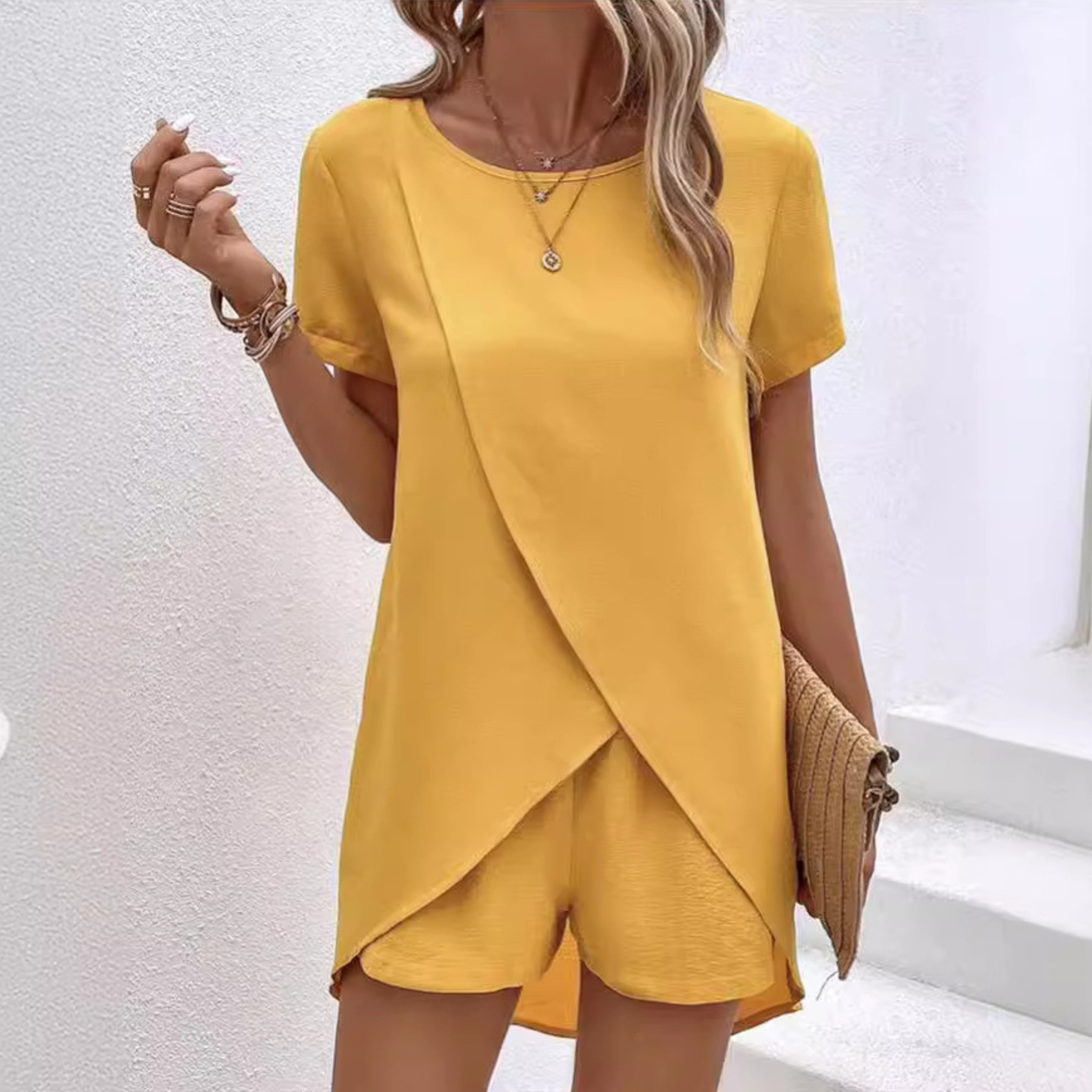 AMALIA | Elegant Summer Co-ord Lounge Set