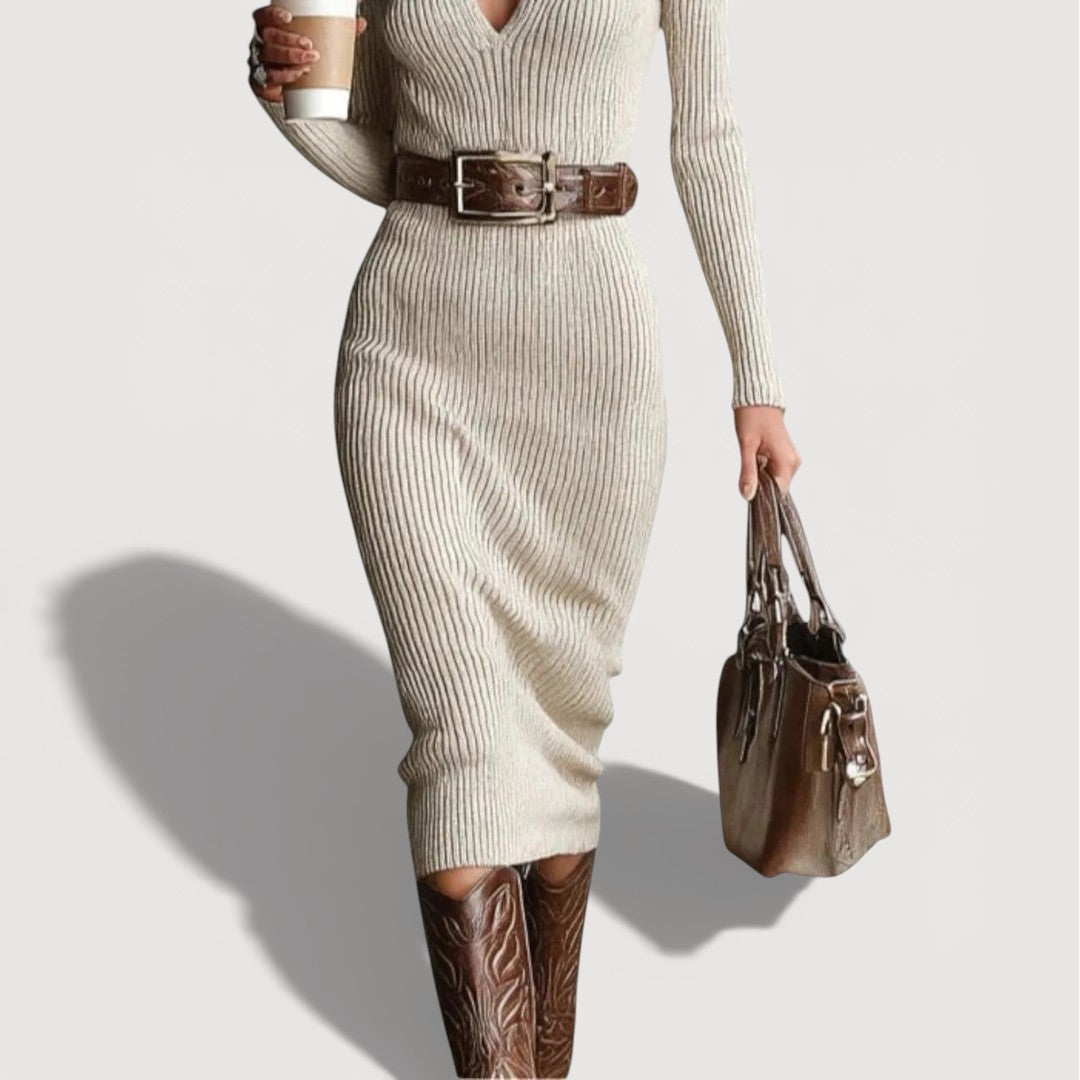 AICEL | Elegant Midi Dress