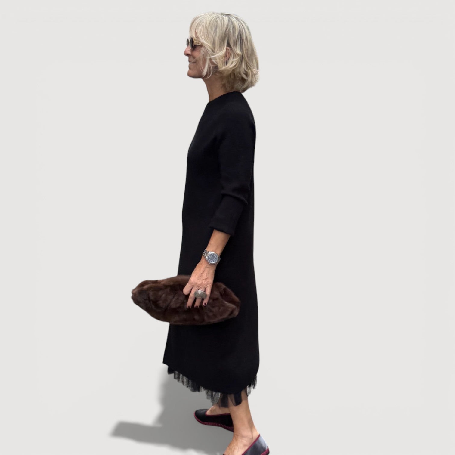 ANNA | Layered Midi Dress