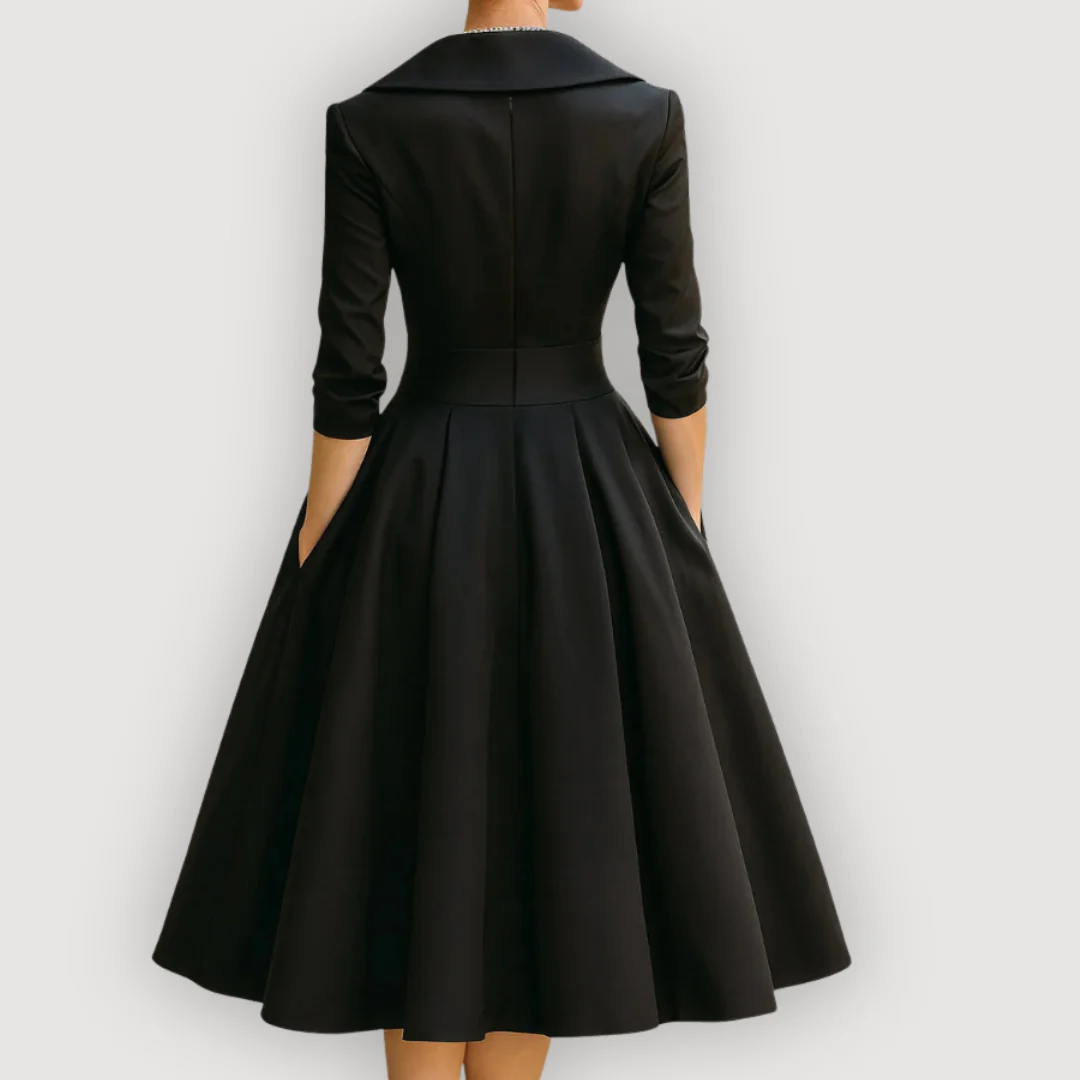 LEONA | Chic Midi Dress